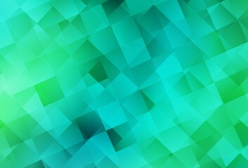 Light Green vector layout with lines, rectangles.