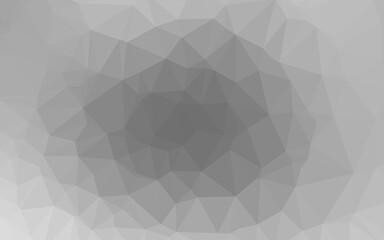 Light Silver, Gray vector abstract mosaic background.