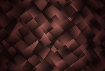 Dark Pink, Red vector texture in rectangular style.