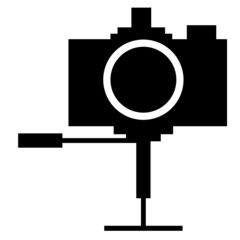 camera and lens icon