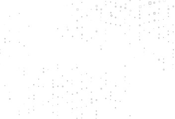 Light Silver, Gray vector backdrop with lines, rectangles.