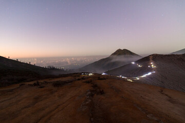 Mountain top view