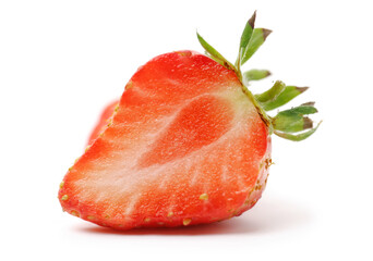 strawberry isolated over white background