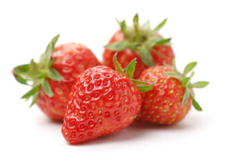 strawberry isolated over white background