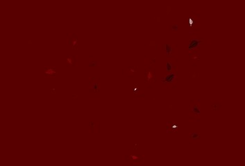 Light Red vector hand painted pattern.