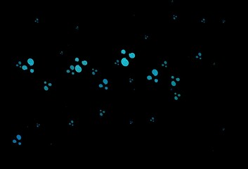 Dark BLUE vector background with abstract lines.