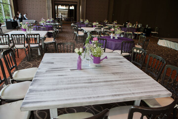 Decoraciones para recepciones o fiestas