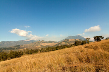 Landscape of the mountains