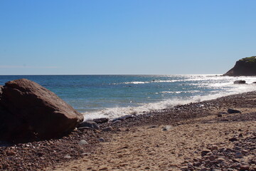 beach and rocks in Adelaide