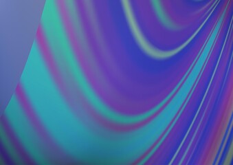 Fototapeta premium Light BLUE vector glossy abstract template.