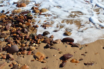 pebbles on the beach