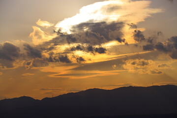 夕焼け雲