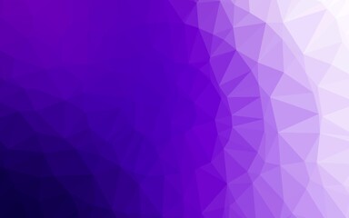 Obraz premium Light Purple vector abstract polygonal layout.