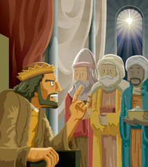 Christmas | Biblical magi and herod