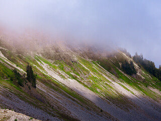path in the mountains