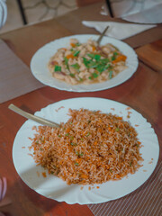 rice with vegetables