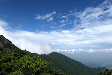 Summer scenery of Gayasan, Korea