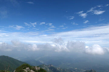 Summer scenery of Gayasan, Korea