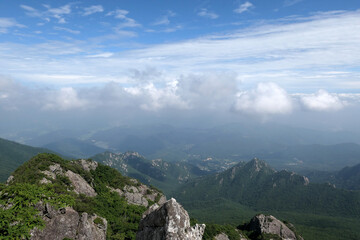 Fototapeta premium Summer scenery of Gayasan, Korea