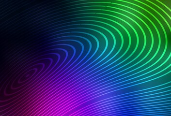 Dark Multicolor vector backdrop with wry lines.