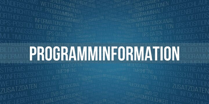 Programminformation