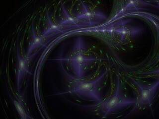 Imaginatory fractal background Image