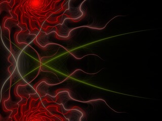 Imaginatory fractal background Image