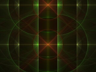 Imaginatory fractal background Image