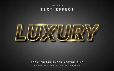 Editable Luxury text effects