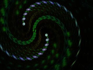 Imaginatory fractal background Image