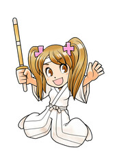 Characters_12/21/2009 : 剣道着の少女