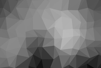Obraz premium Light Silver, Gray vector abstract mosaic backdrop.