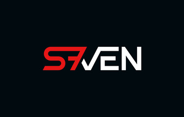 Number 7 logo with letter S.