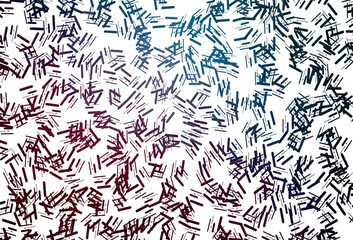 Dark green, yellow vector backdrop with long lines.