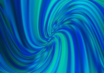 Fototapeta premium Light BLUE vector background with liquid shapes.