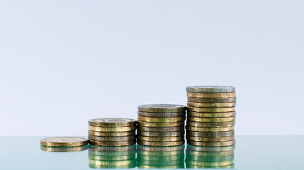 stack of coins