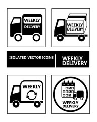 weekly delivery