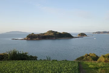 Fotobehang 日本の岡山の前島の美しい風景 © 仁 藤原