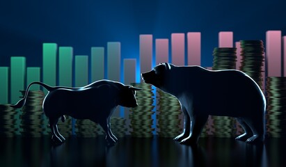 Bear Market, Bull Market, Financial Stock Market 