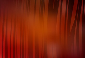 Dark Red, Yellow vector blurred and colored pattern.