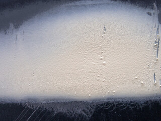 universal type putty on the surface of a car.