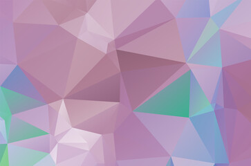 Purple abstract geometric pattern, triangles background, polygonal