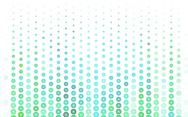 Light Green vector texture with disks.