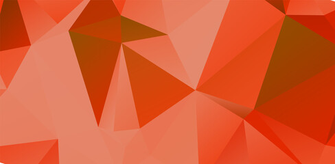 Abstract Gradient Red Geometric Background