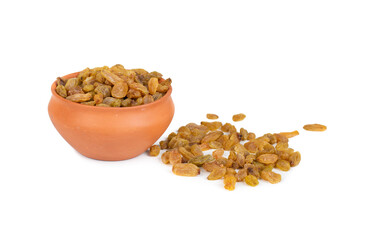 Healthy Sweet Golden Raisins or Dried Grapes
