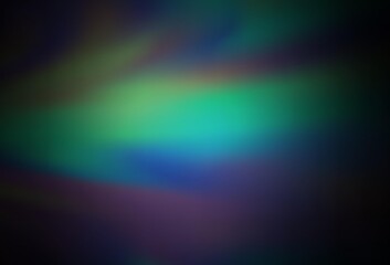 Dark Green vector glossy abstract layout.