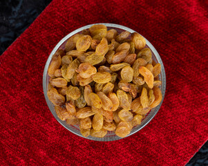 Healthy Sweet Golden Raisins or Dried Grapes