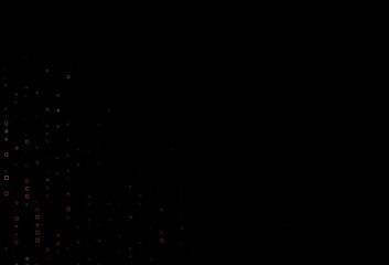 Light Orange vector backdrop with lines, rectangles.