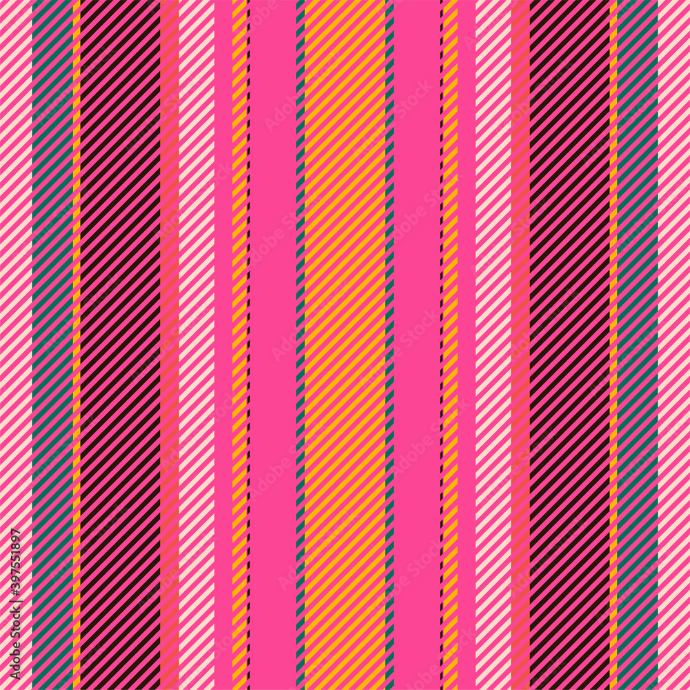 Poster stripes pattern vector. striped background. stripe seamless texture fabric.