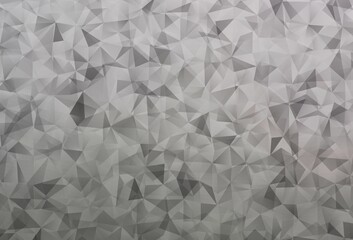 Light Gray vector abstract mosaic backdrop.